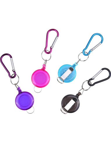 Botellas de Viaje Transparentes Kare & Kind - 4 Piezas 50ml