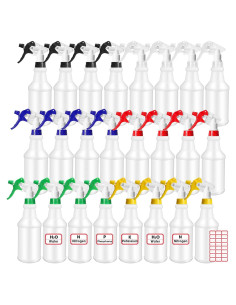 Botellas de Spray Reutilizables Gerrii 24 Pcs 700ml A Prueba de Fugas