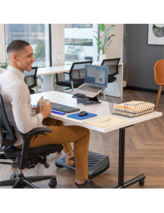 Alfombrilla de Ratón Mediana Fellowes 58021 Azul 20.3x24.1cm 2