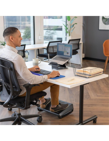 Alfombrilla de Ratón Mediana Fellowes 58021 Azul 20.3x24.1cm