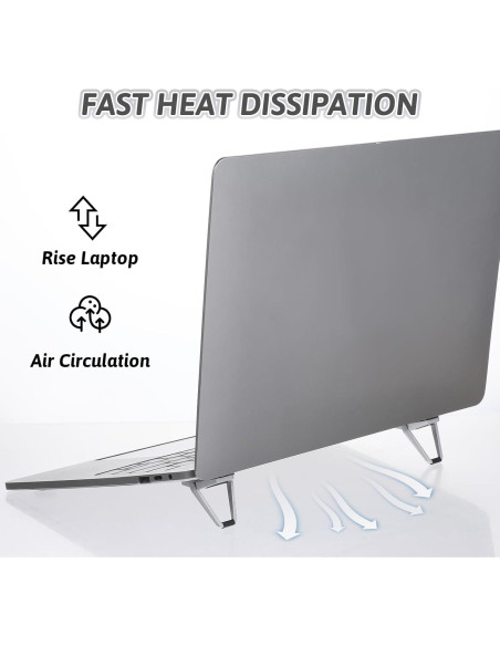 Soporte Ergonómico para Laptop JJUNW - 4 Piezas Ajustable