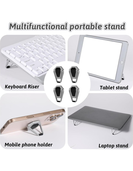 Soporte Ergonómico para Laptop JJUNW - 4 Piezas Ajustable