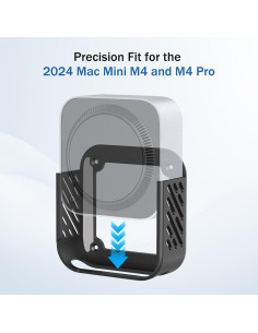 Soporte de escritorio NewHail para Mac Mini M4/M4 Pro 2024 2