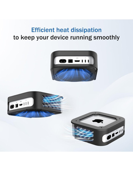 Soporte de escritorio NewHail para Mac Mini M4/M4 Pro 2024 Soporte de escritorio NewHail para Mac Mini M4/M4 Pro 2024