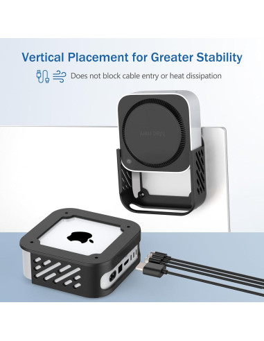 Soporte de escritorio NewHail para Mac Mini M4/M4 Pro 2024