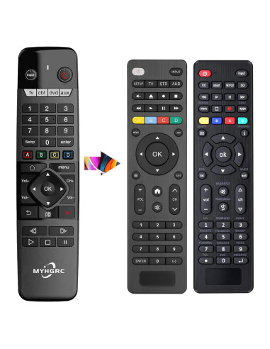 Control Remoto Universal MYHGRC 4 en 1 para TV y Audio