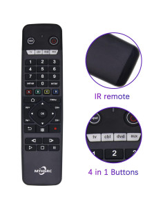 Control Remoto Universal MYHGRC 4 en 1 para TV y Audio 2