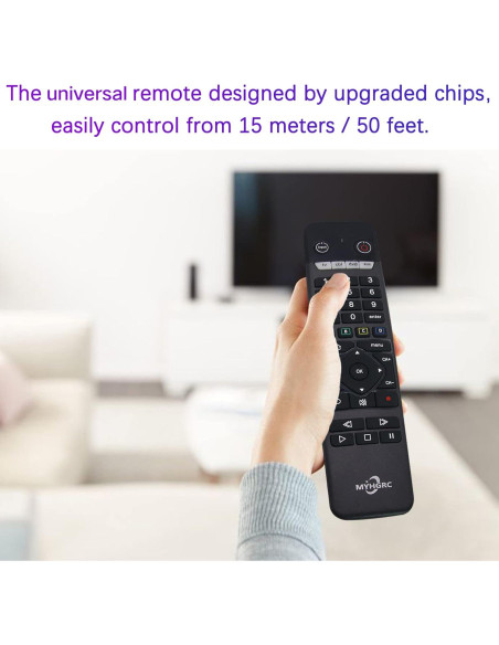 Control Remoto Universal MYHGRC 4 en 1 para TV y Audio Control Remoto Universal MYHGRC 4 en 1 para TV y Audio