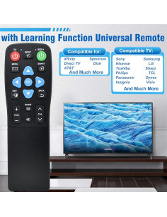 Control Remoto Universal Grande para Personas Mayores - YunCChengFR 2