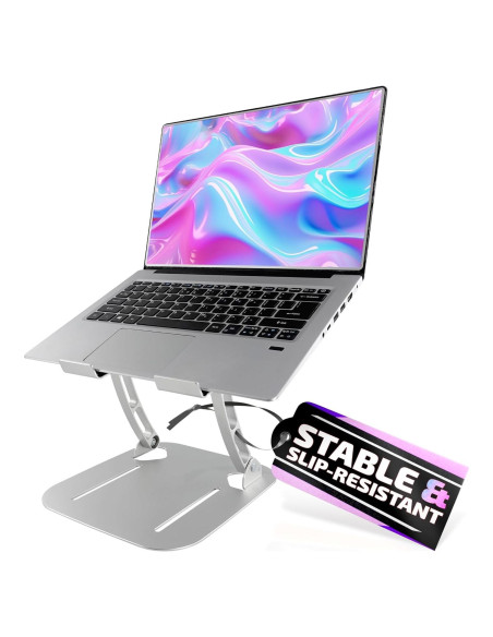 Soporte Ajustable para Laptop V TOWER 10-17.3" con Ventilación Soporte Ajustable para Laptop V TOWER 10-17.3" con Ventilación