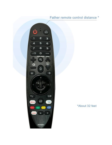 Control Remoto de Voz LG MR20GA AKB75855501 Compatible 2018-2023