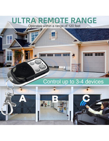 Control Remoto Universal para Puertas de Garaje Liftmaster 893MAX