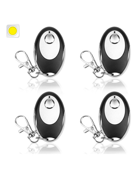 Control Remoto de Puerta de Garage LAWOHO Amarillo 1 Botón