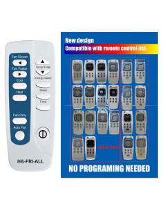 Control Remoto Frigidaire Compatible Sin Programación