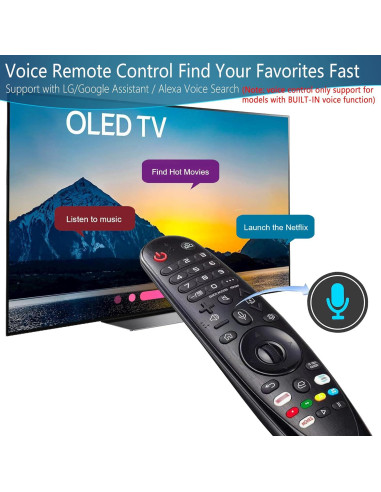 Control Remoto de Voz LG MR20GA AKB75855501 - Universal