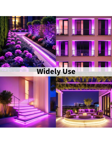 Tira LED Rosa 5m iNextStation 300 LEDs Flexible 12V