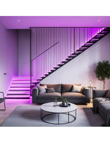 Tira LED Rosa 5m iNextStation 300 LEDs Flexible 12V