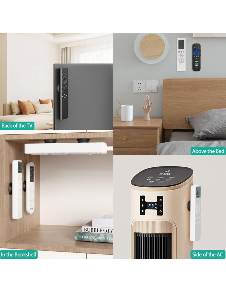 Soporte Magnético para Control Remoto Freewindo - 5 Piezas Blanco