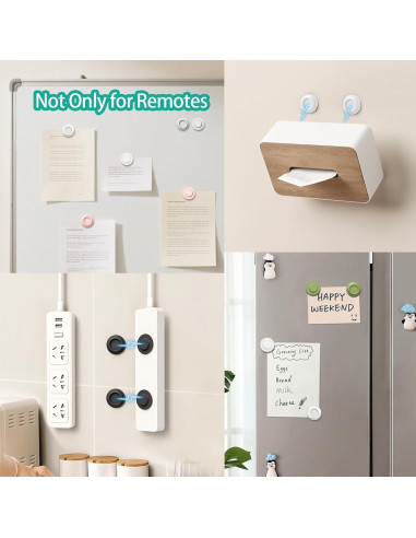 Soporte Magnético para Control Remoto Freewindo - 5 Piezas Blanco