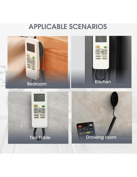 Soporte Magnético KAKUPPA para Control Remoto - 3 Pcs, 50kg