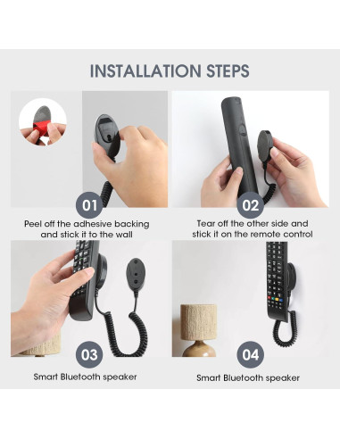 Soporte Magnético KAKUPPA para Control Remoto - 3 Pcs, 50kg