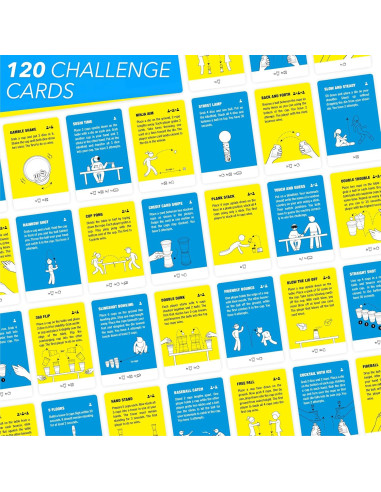 Super Habilidades - Juego de Acción para Familias y Amigos - 120 Desafíos