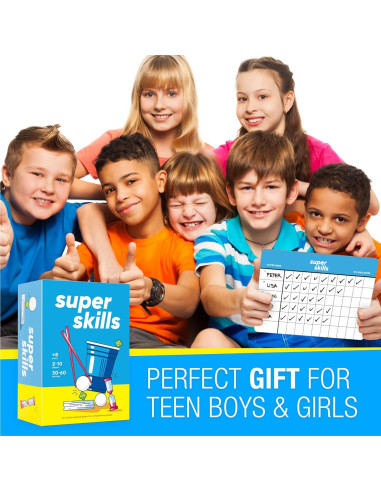 Super Habilidades - Juego de Acción para Familias y Amigos - 120 Desafíos