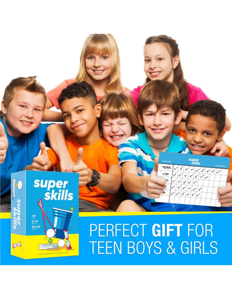 Super Habilidades - Juego de Acción para Familias y Amigos - 120 Desafíos Super Habilidades - Juego de Acción para Familias y Amigos - 120 Desafíos