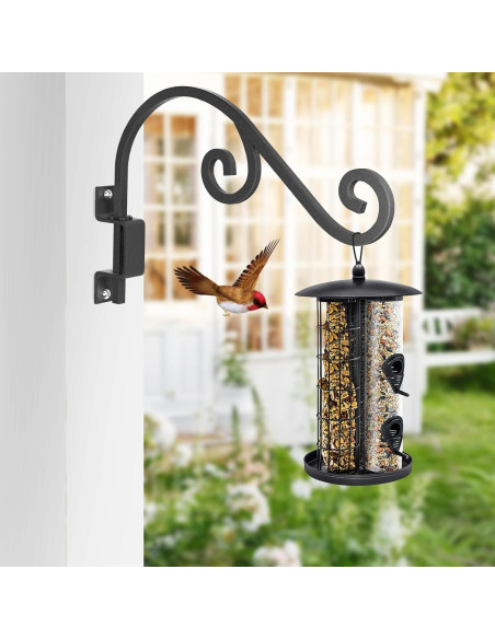 Soportes Giratorios para Plantas GOODBUY - 2 Ganchos de Metal 40.64 cm