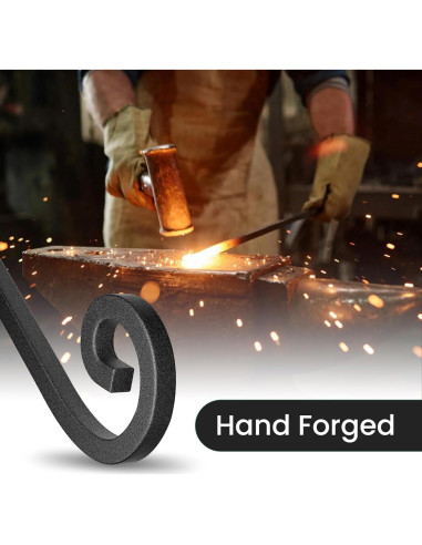 Soportes Giratorios para Plantas GOODBUY - 2 Ganchos de Metal 40.64 cm