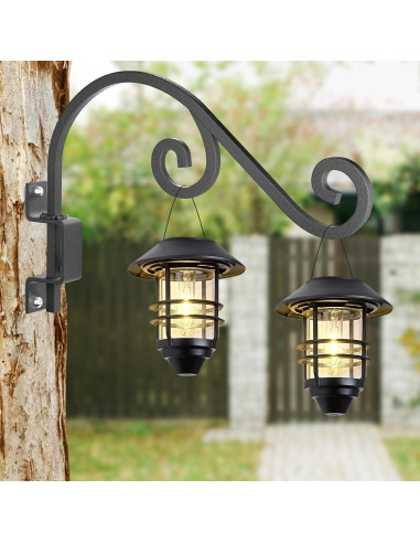 Soportes Giratorios para Plantas GOODBUY - 2 Ganchos de Metal 40.64 cm