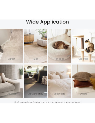 Cepillo de Capa dancemoon para Eliminación de Pelo de Mascotas