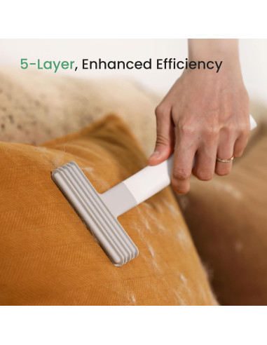 Cepillo de Capa dancemoon para Eliminación de Pelo de Mascotas