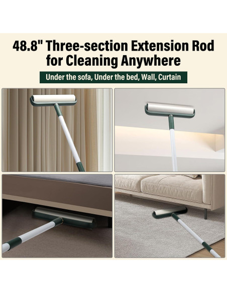 Rodillo de Pelusa Extra Grande Sayene 24 cm con 360 Hojas