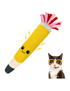 Juguete para Gato ToyGenics Lápiz con Hierba Gatera Orgánica