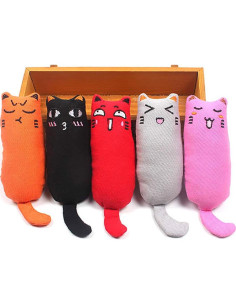 Juguetes para Gatos Legendog 5 Pcs con Hierba Gatera 2