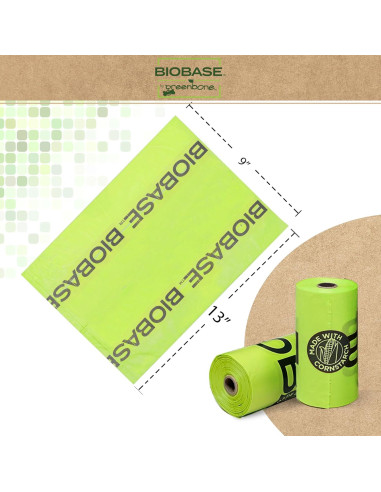 Dispensador de Bolsas de Excremento para Perros Greenbone - 48 Bolsas