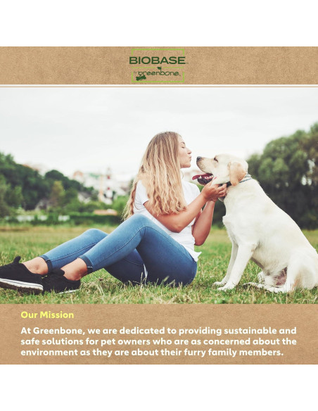 Dispensador de Bolsas de Excremento para Perros Greenbone - 48 Bolsas