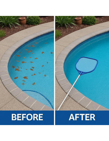 Skimmer Manual para Piscina y Spa 61 cm - Colores Variados