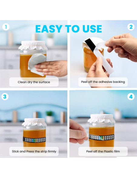 Termómetro Adhesivo Horizontal Heezy 10-32C 5 Piezas Termómetro Adhesivo Horizontal Heezy 10-32C 5 Piezas