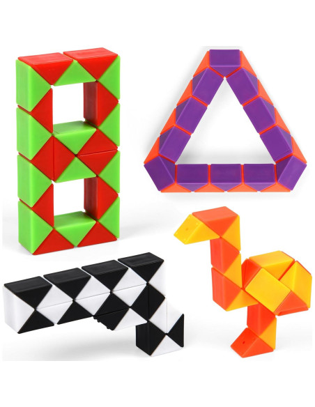 Paquete 105 Cubos Serpiente Mágicos Neureyte - Juguete Antiestrés Paquete 105 Cubos Serpiente Mágicos Neureyte - Juguete Antiestrés