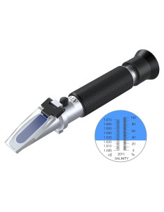 Refractómetro de Salinidad AUTOUTLET 0-100 PPT para Acuarios