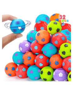 32 Pelotas Fidget Spinner de Fútbol Thremhoo para Niños