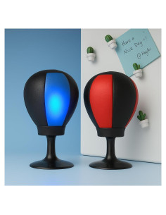Bola de Golpeo de Escritorio Iluminada ROKAKU 14.5 cm Alivio Estrés