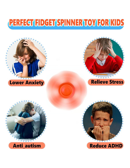 100 Mini Spinners Antiestrés TGIQROVE Juguetes Sensoriales