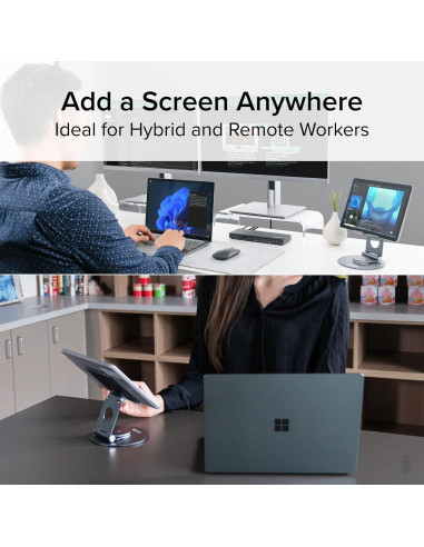 Soporte Giratorio para Tabletas Plugable PT-STAND1 360 hasta 32.77 cm