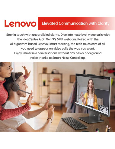 Lenovo IdeaCentre 27" All-in-One AMD Ryzen 5 64GB RAM 2TB SSD