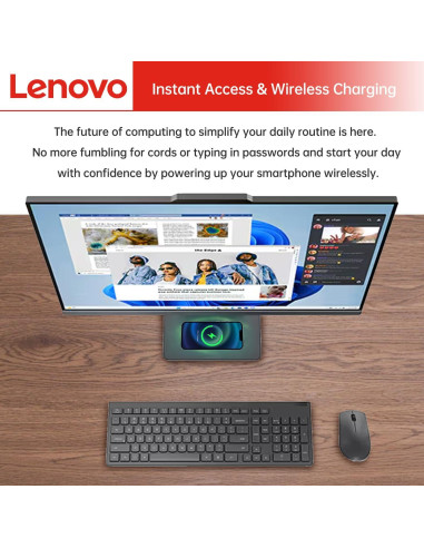 Lenovo IdeaCentre 27" All-in-One AMD Ryzen 5 64GB RAM 2TB SSD