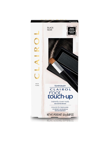 Polvo Temporal Ocultador de Raíces Clairol Negro 1.98g