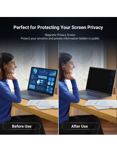 Pantalla de Privacidad ZOEGAA para Surface Laptop Studio 2 14.4"